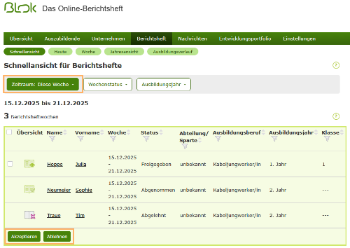 Externe Ausbilder - Schnellansicht im Berichtsheft_de.png