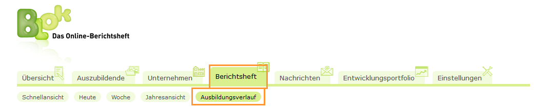 Externe Ausbilder - Navigationsleiste Ausbildungsverlauf_de.png