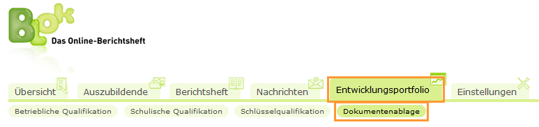 Ausbilder - Navigationsleiste Dokumentenablage_de.png