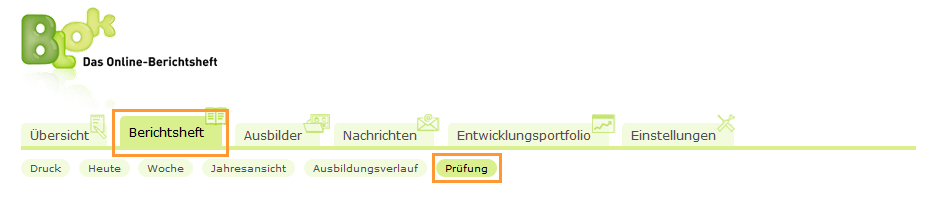 Auszubildende - Navigationsleiste Prüfung_de.png