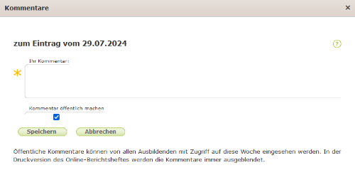 Berufsschullehrer - Leeres Kommentarfeld_de.png