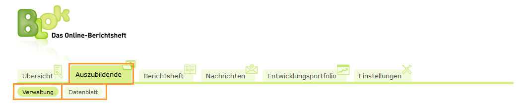 Schulische Ausbilder - Navigationsleiste - Auszubildende - Verwaltung_de.png