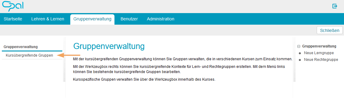 Gruppenverwaltung - Übersicht der kursübergreifenden Gruppen öffnen_de.png