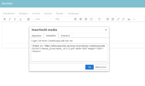Texteditor_Einbettungscode pdf einfügen_de.png