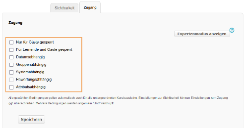 Kurseditor - Zugangsoptionen_de.png