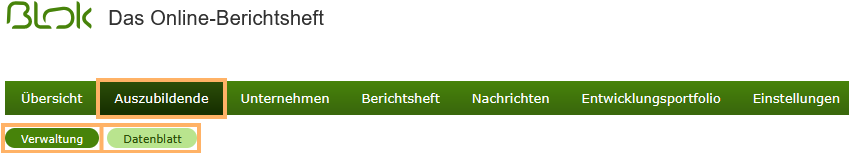 Externe Ausbilder - Navigationsleiste - Auszubildende - Verwaltung_de.png