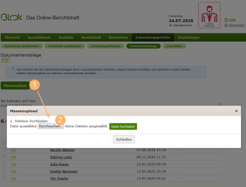 Dokumentenablage - Massenupload starten_de.png