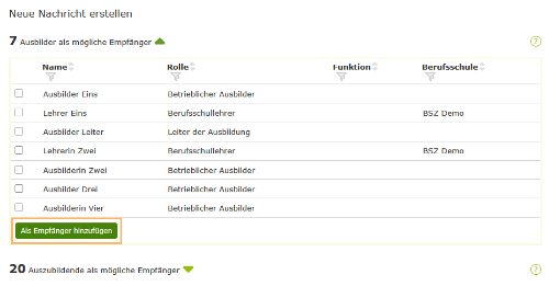 Ausbilder - Auszubildenden oder Ausbilder zur Empfängerliste hinzufügen_de.png