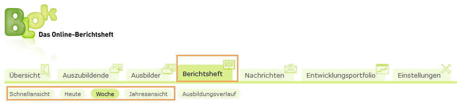 Ausbilder - Erste Schritte - Berichtsheft kontrollieren_de.png