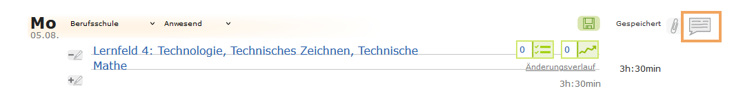 Auszubildende - Graues Kommentarsymbol im TF_de.png