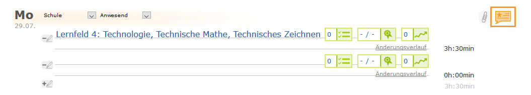 Auszubildende - Oranges Kommentarsymbol im TF_de.png