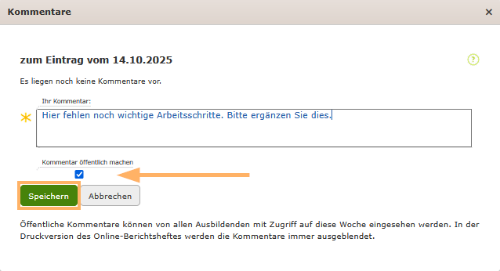 Berufsschullehrer - Kommentar im Berichtsheft verfassen_de.png