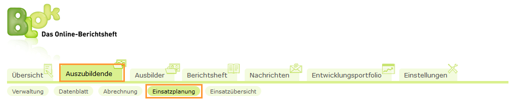 Auszubildende - Einsatzübersicht - Ausbildungsleiter_de