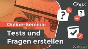 Tests und Fragen mit ONYX erstellen