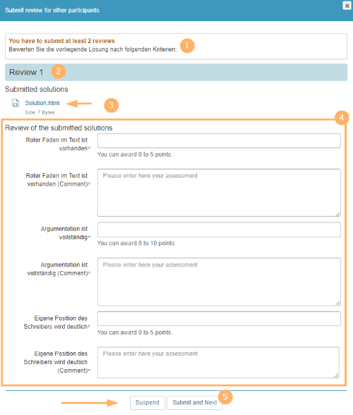 Kursrun - Reviewformular füllen_en.png