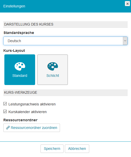 Kursrun - Dialog Einstellungen_de.png