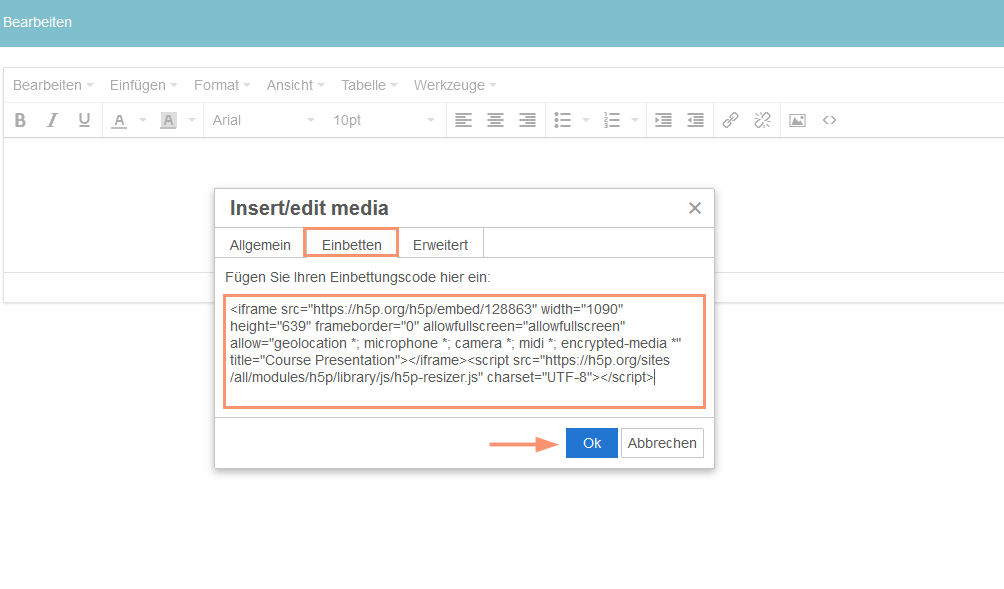 Texteditor - H5P Einbettungscode_de.png