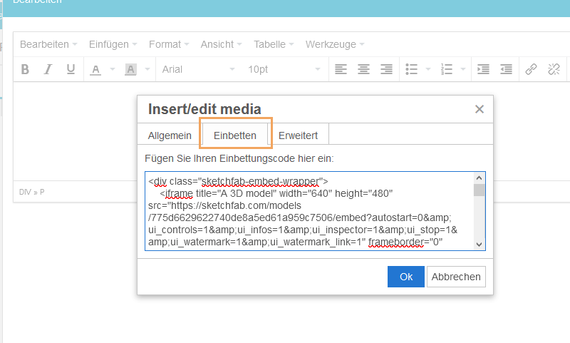 Textditor - Einbettungscode einfügen_de.png