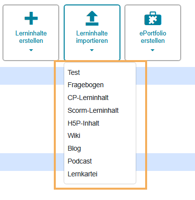 Lehren und Lernen- Lerninhaltstyp zum Import wählen_de.png