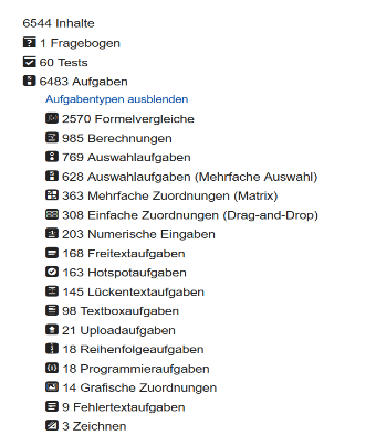 Aufgabenpool Mathematik - Aufgabenanzahl Juli 2025_de.png