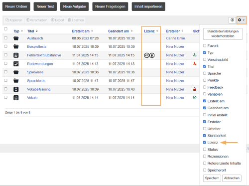 Lizenzen - Lizenzen in Tabellen anzeigen_de.png